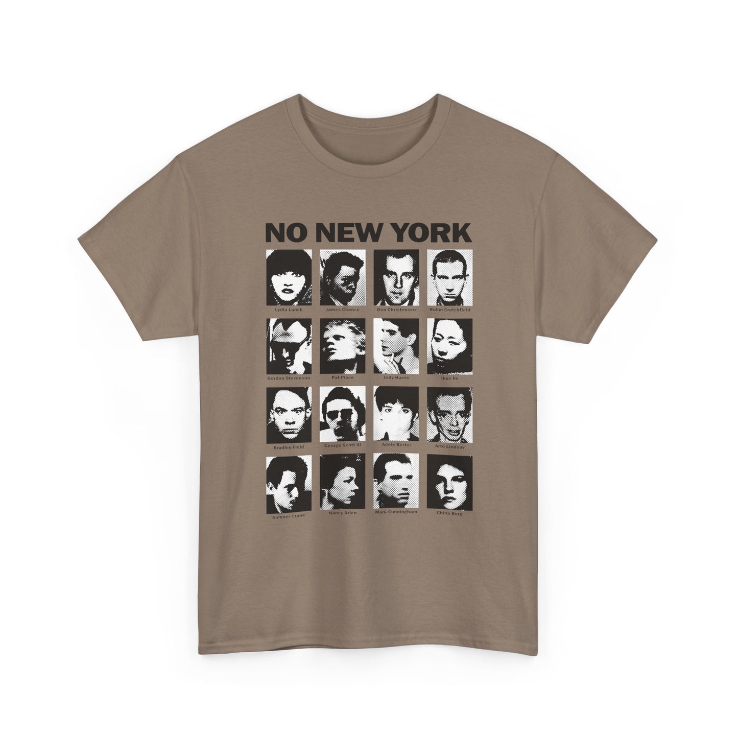 1978 no new york no wave compilation feat various artists by brian eno tshirt