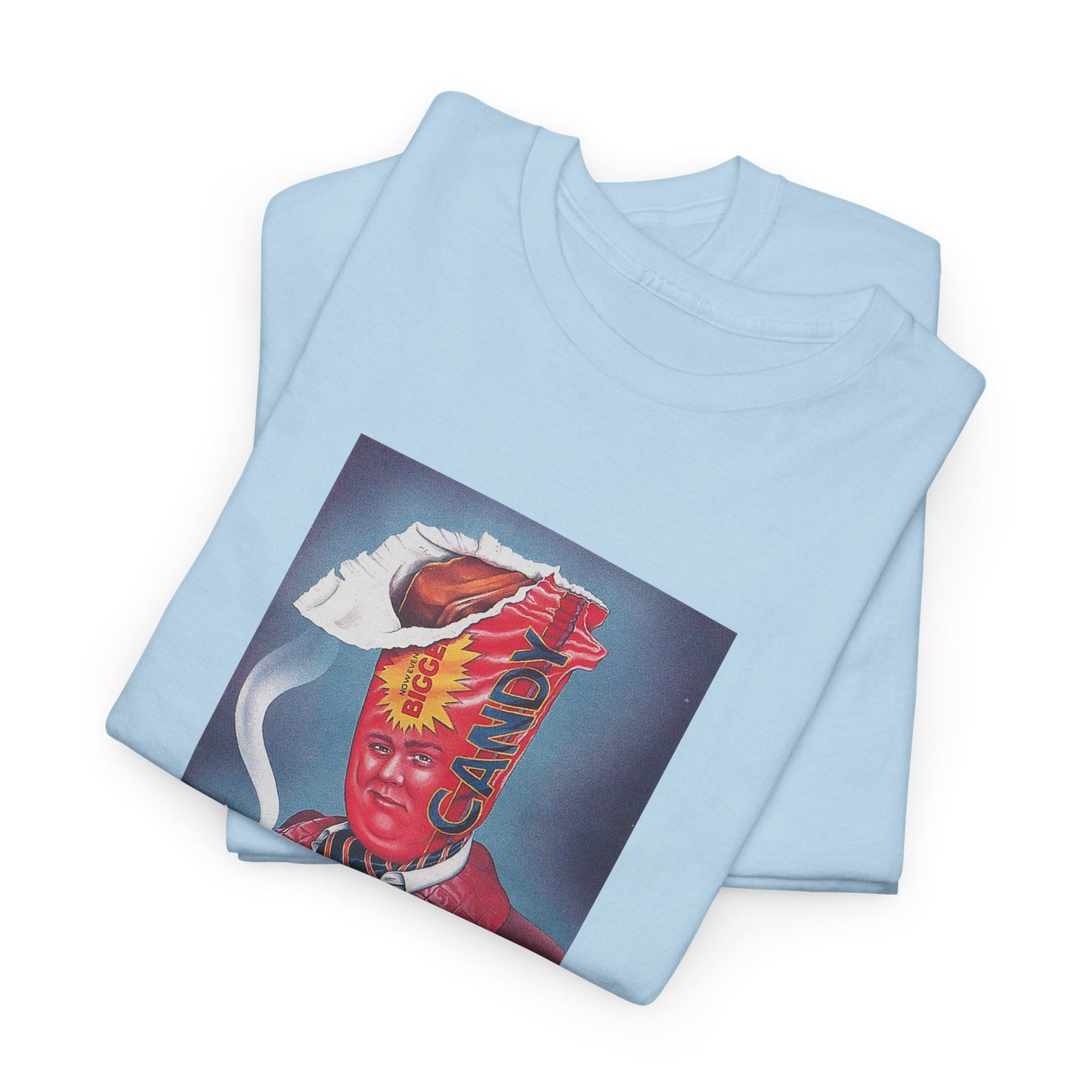 john candy chocolate bar head illustration tshirt