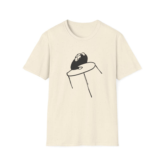 early 1900s sketch india ink on paper by franz kafka on a tshirt