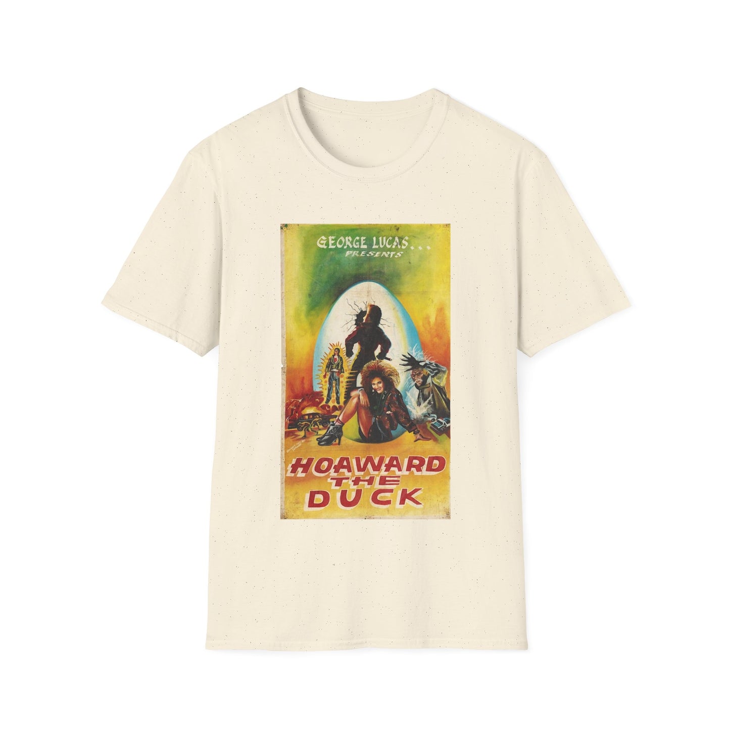 howard the duck ghanaian movie poster tshirt