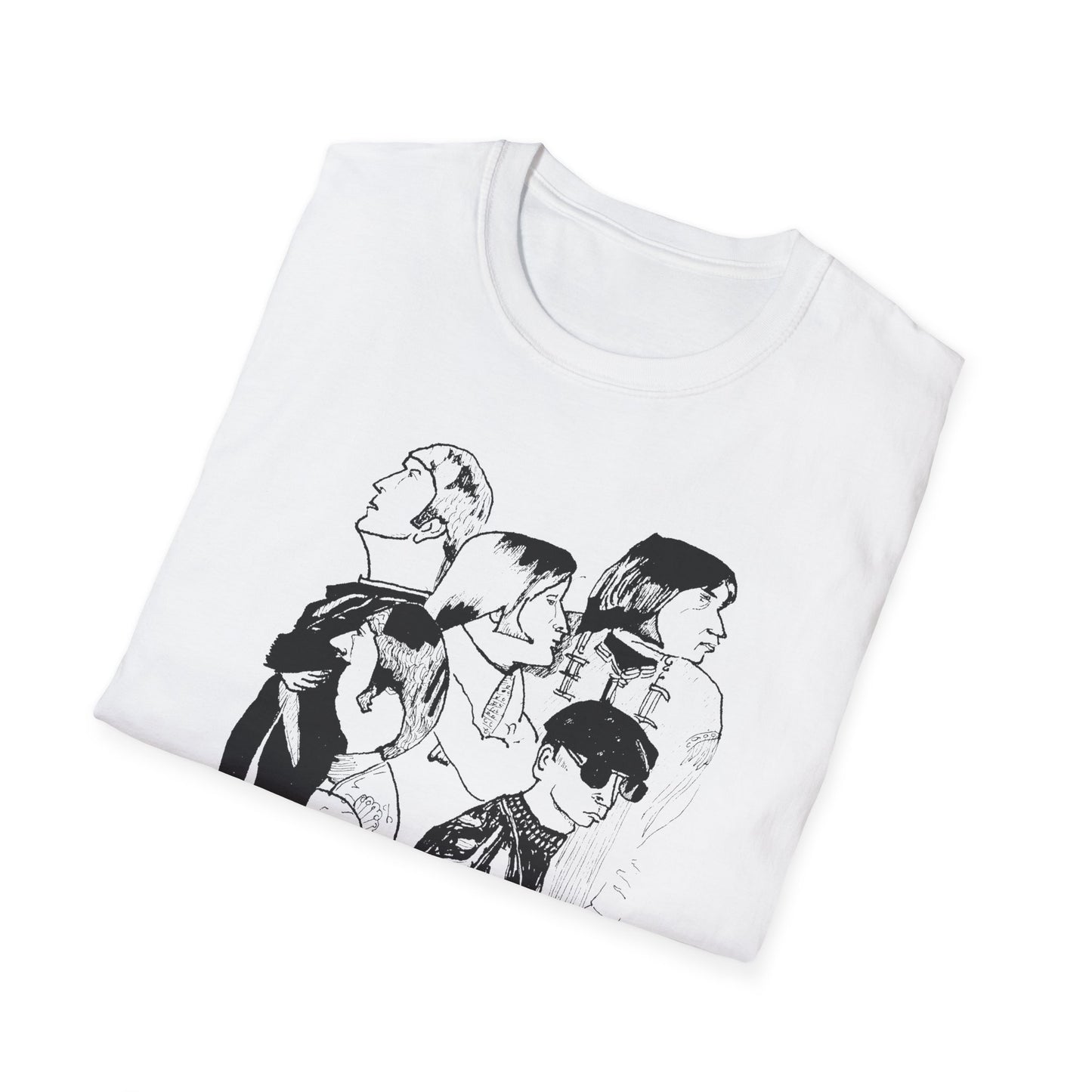 buffalo springfield original fan art drawing tshirt