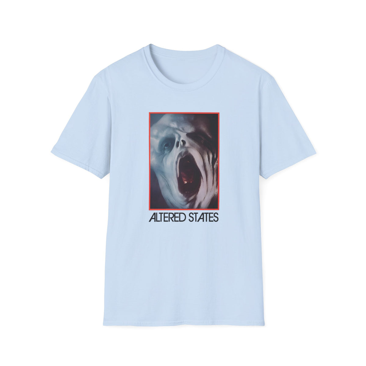 1980 science fiction movie poster altered states starring william hurt light tshirt