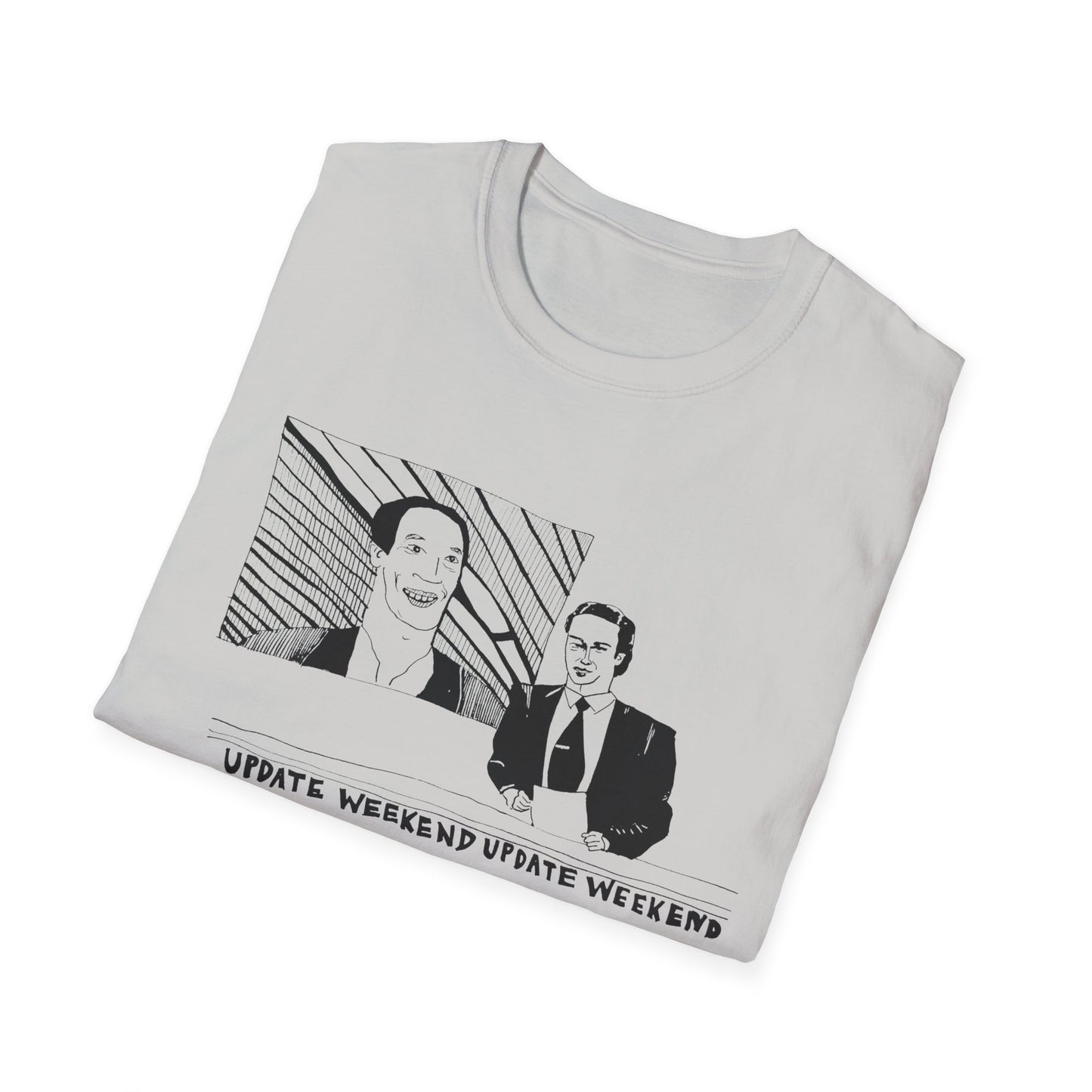 original drawing of the time norm macdonald got fired from snl for oj jokes fan art tshirt