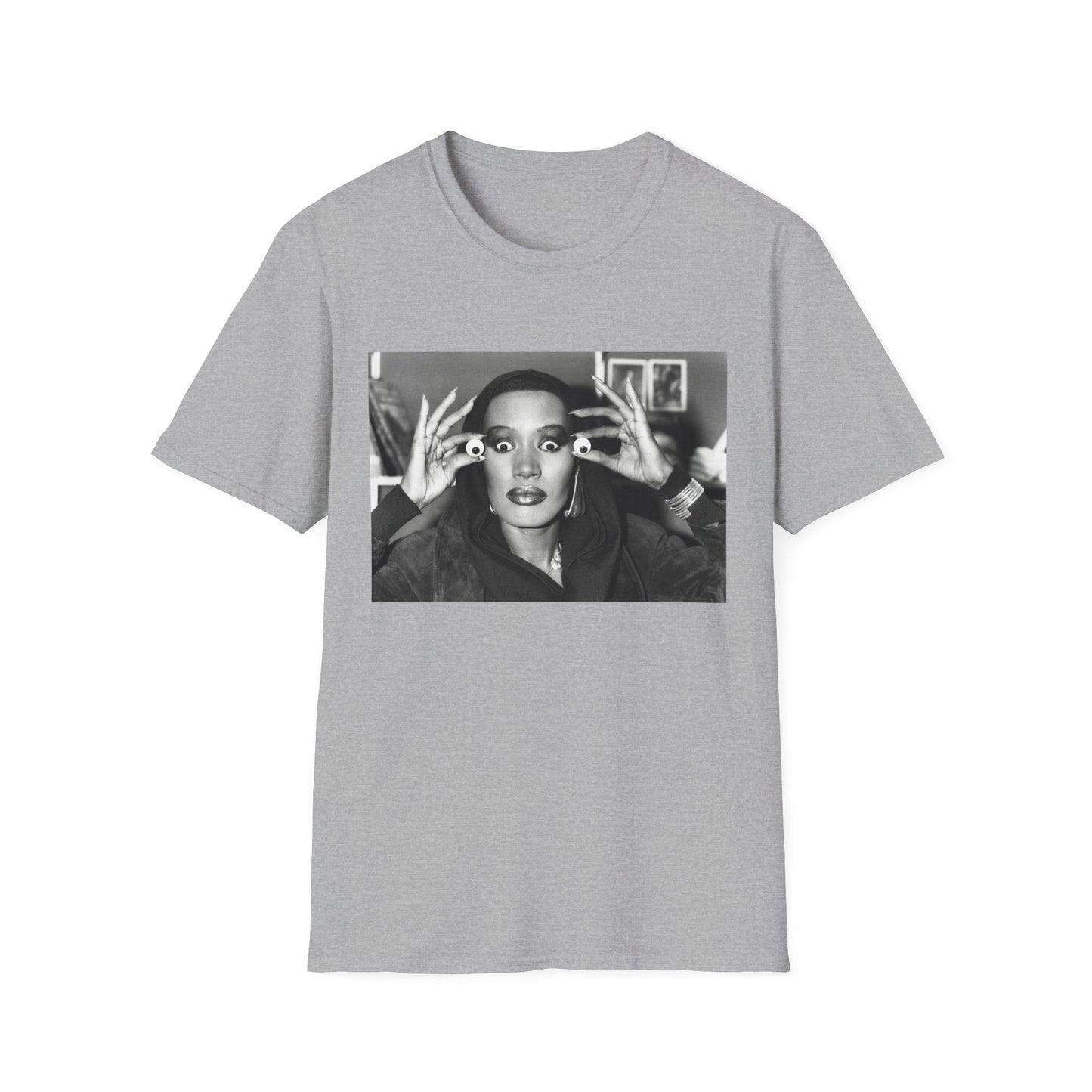 grace jones eyeballs tshirt