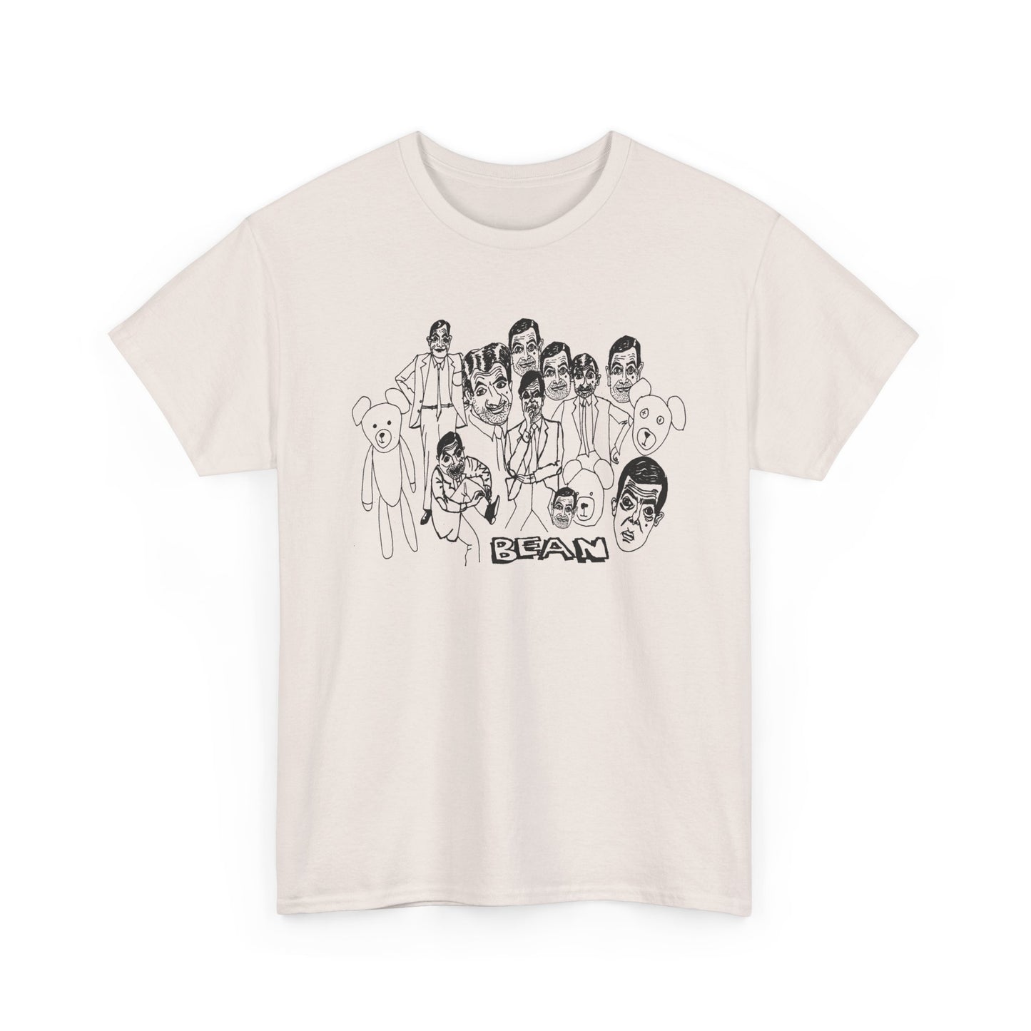 scary bean original drawing tshirt