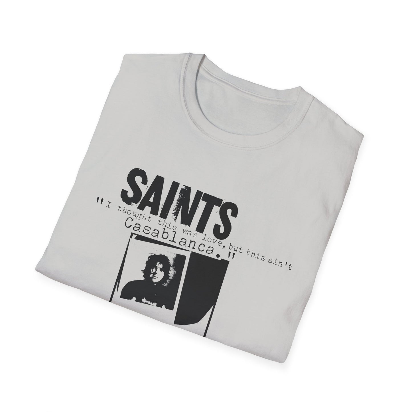 the saints 1982 album casablanca tshirt