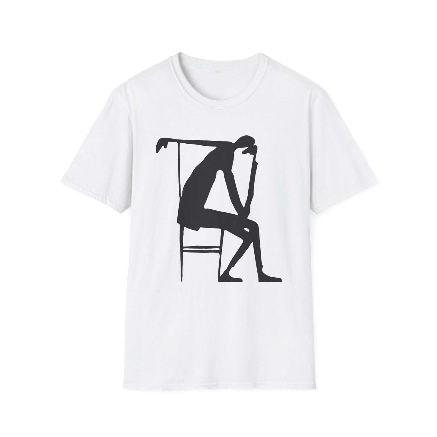 early 1900s sketch india ink on paper by franz kafka the thinker tshirt