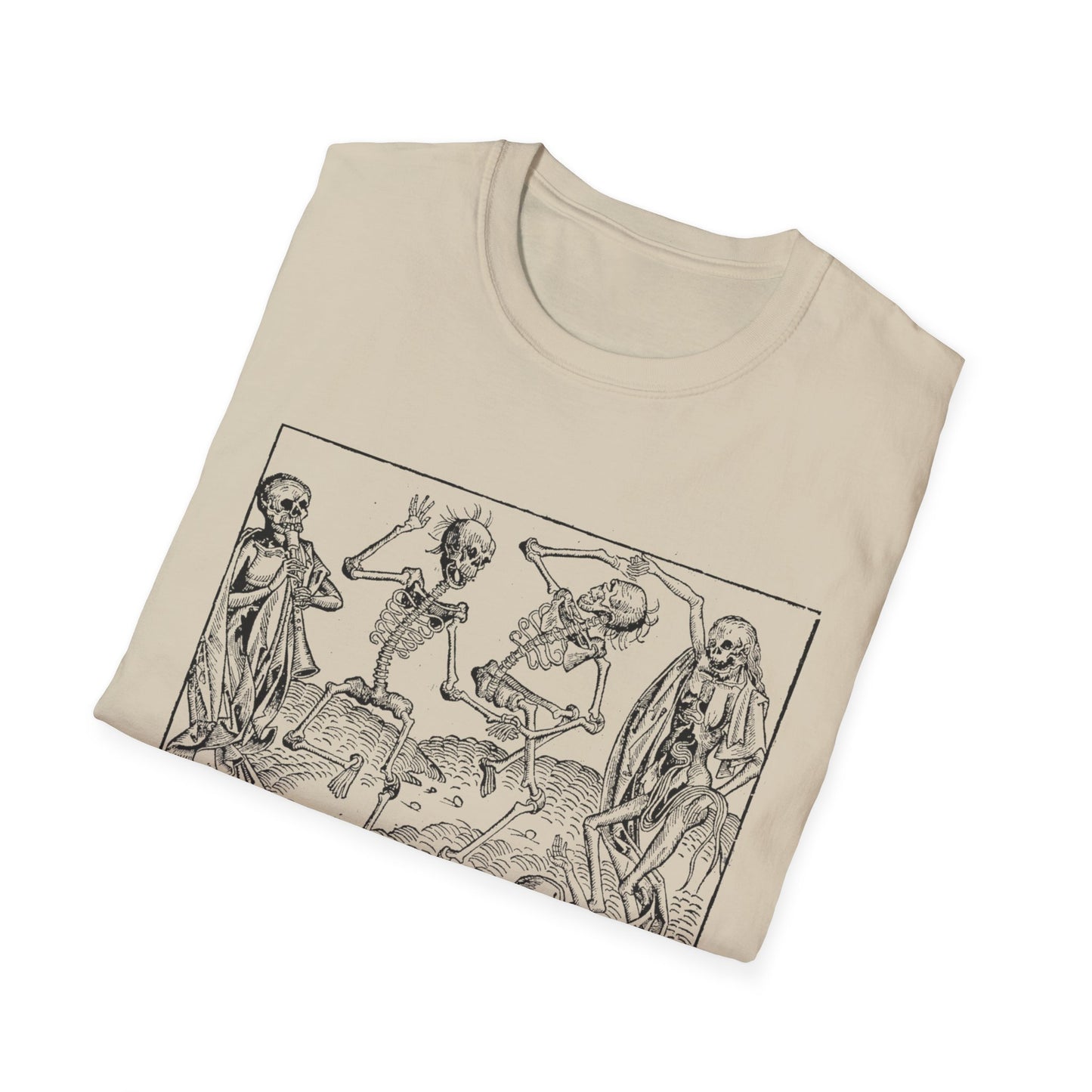1493 michael wolgemut's dance of death tshirt