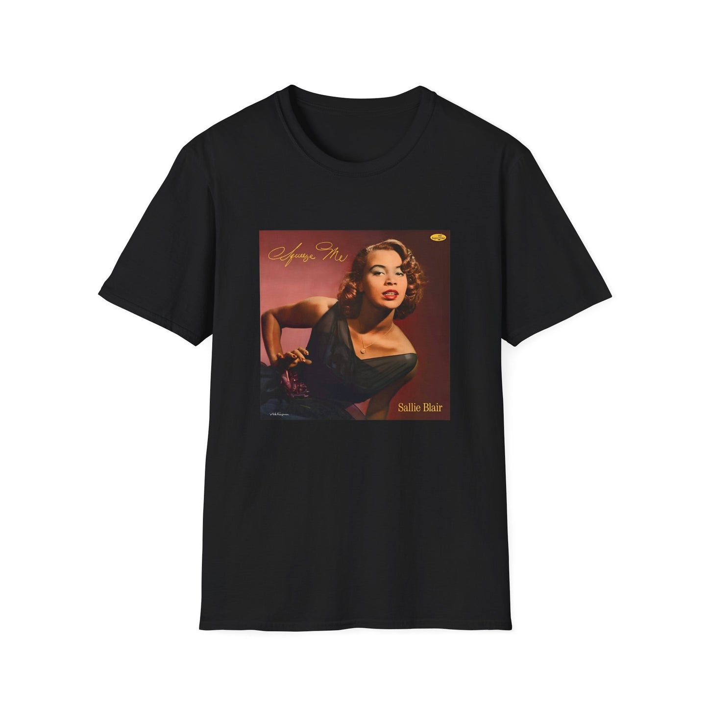 sallie blair squeeze me 1955 album tshirt