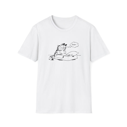 garf sighing tshirt