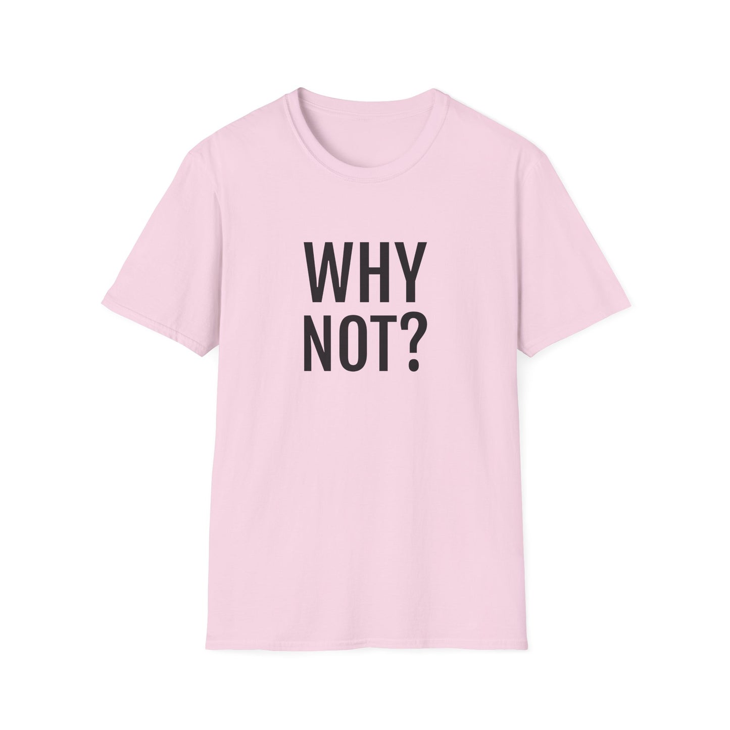 why not? tshirt