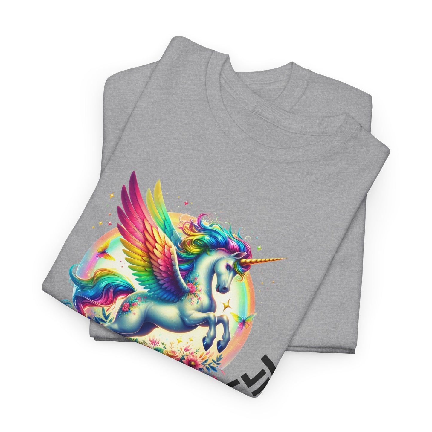 thirsty unicorn tshirt (technically alicorn)