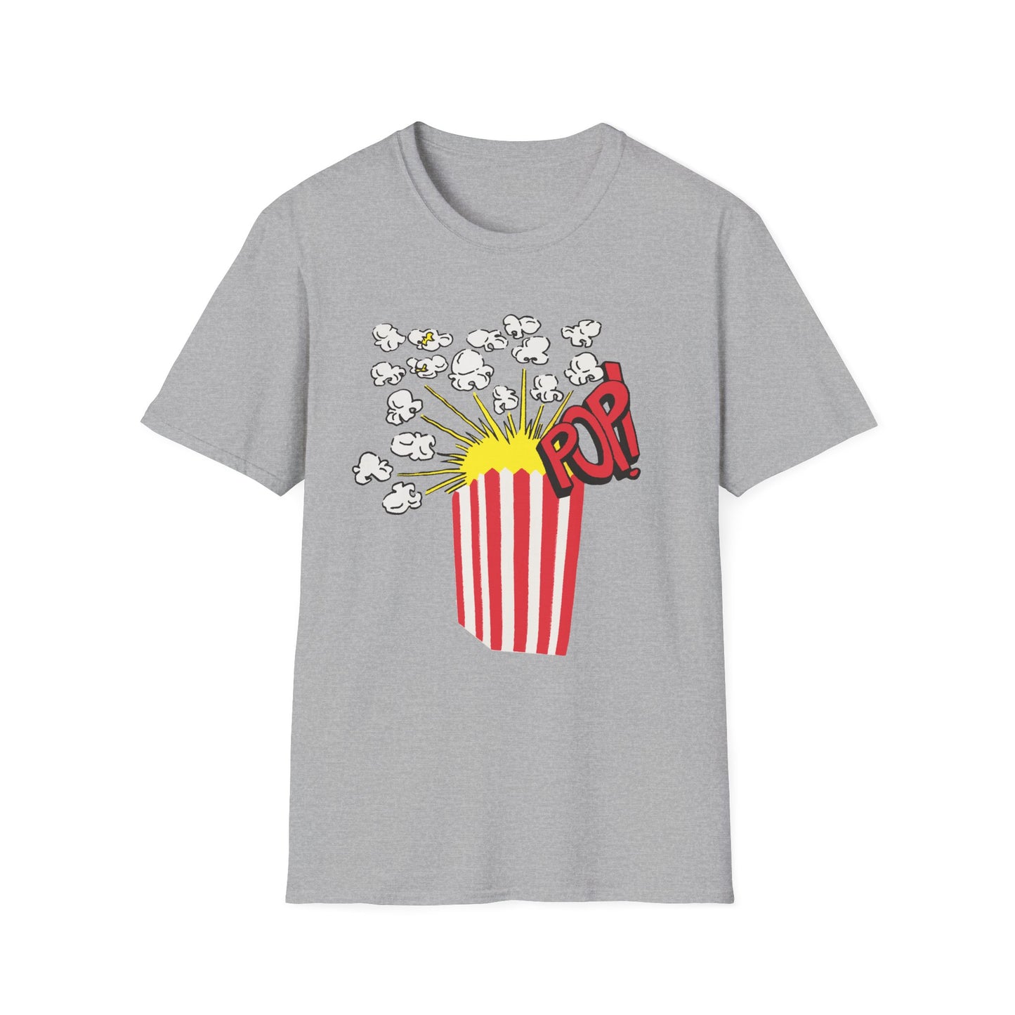 vintage 1980s popcorn image tshirt