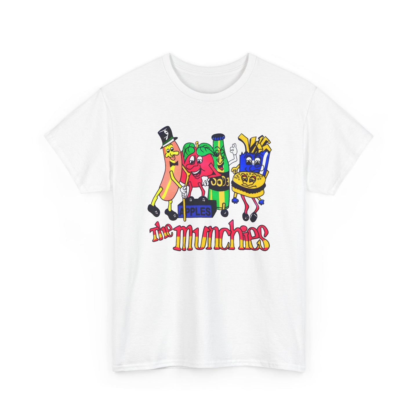 vintage the munchies cartoon illustration reproduction tshirt