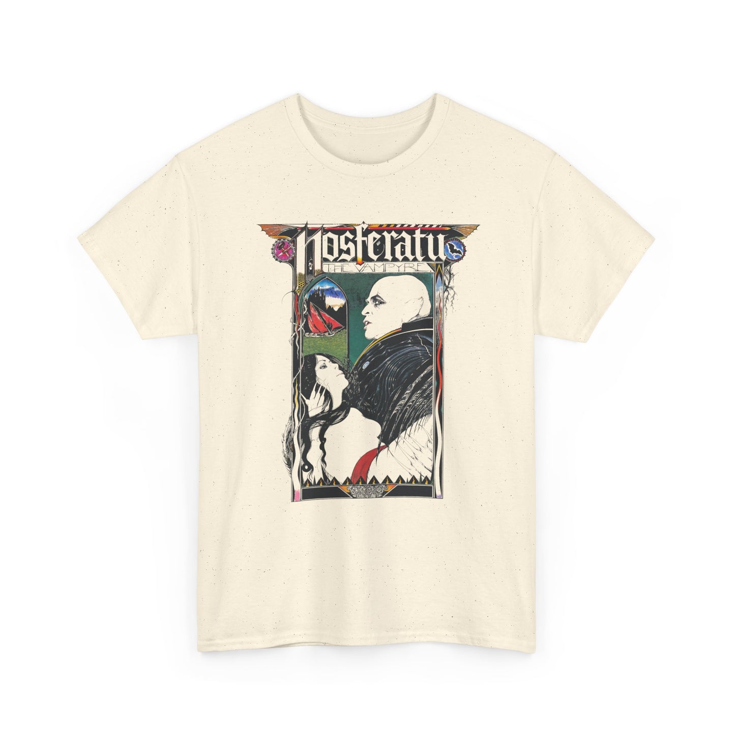 nosferatu 1979 movie poster reproduction tshirt