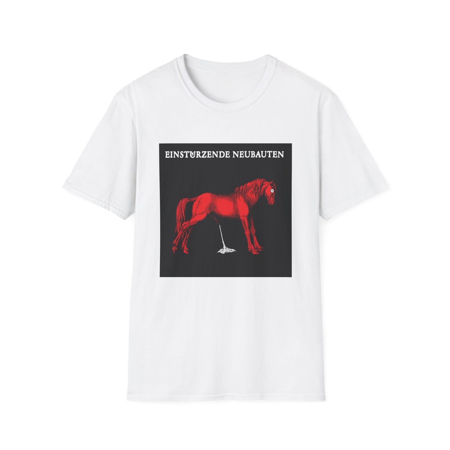 einstürzende neubauten 1989 album haus der luge album tshirt