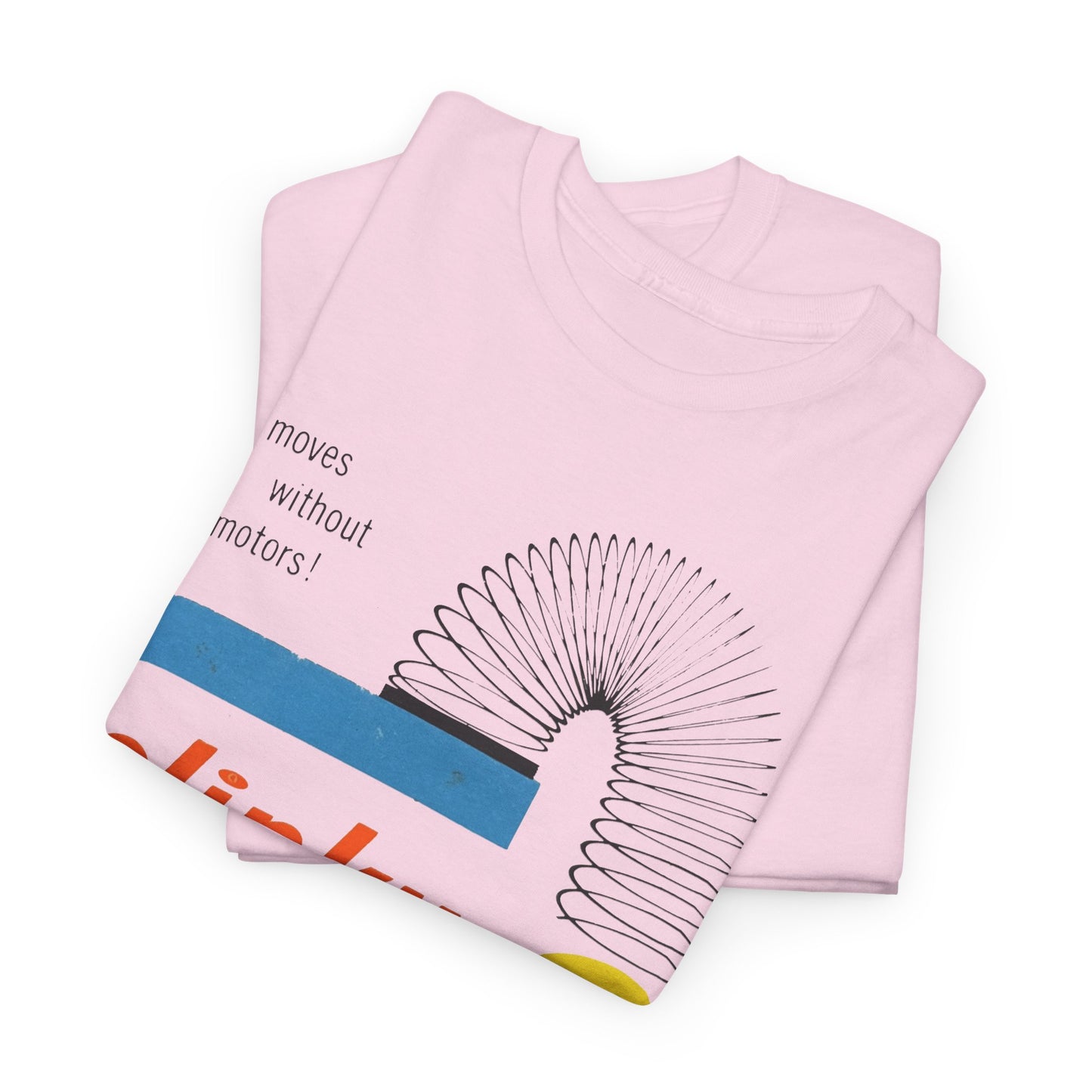 slinky 1960s vintage packaging tshirt