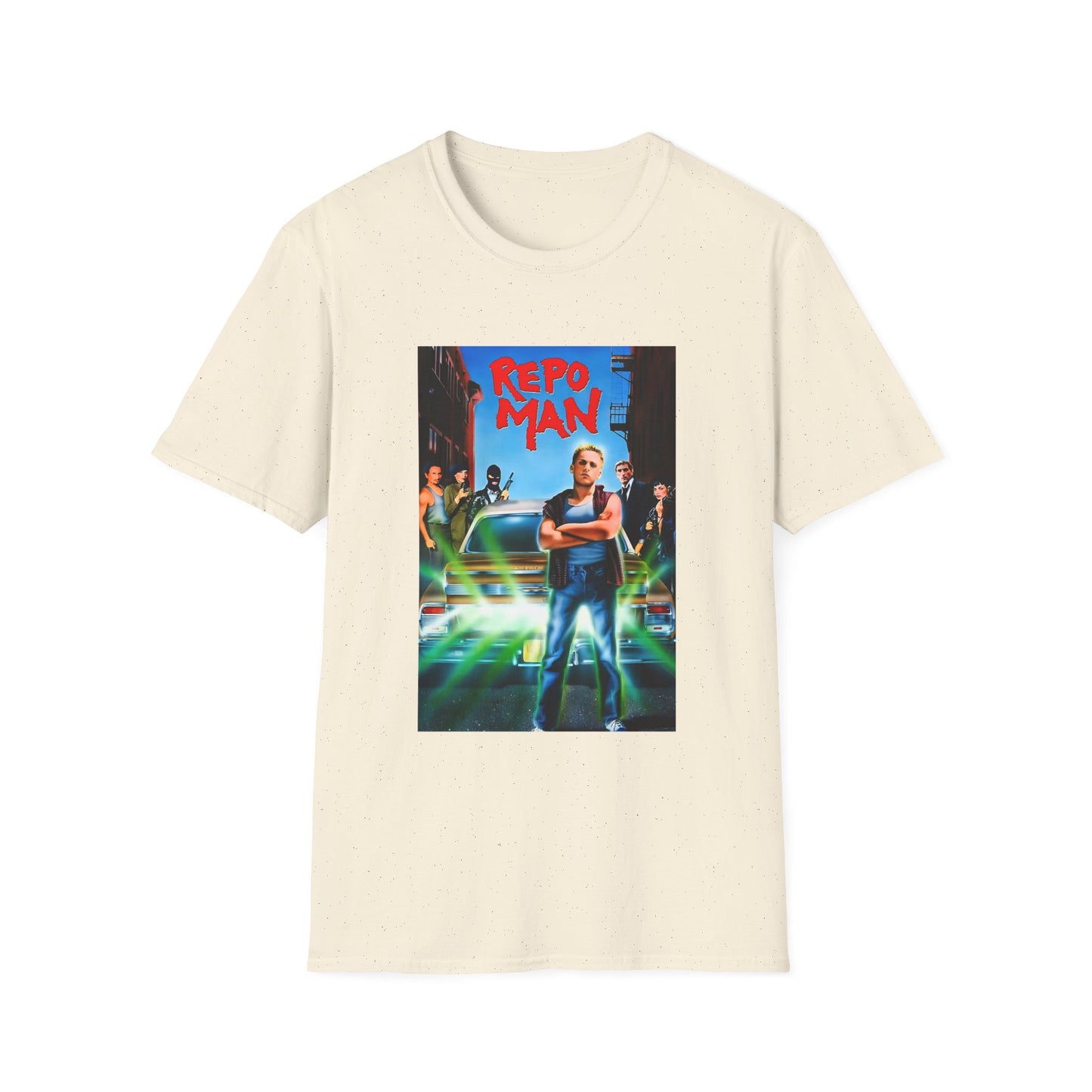 1984 repo man movie poster tshirt