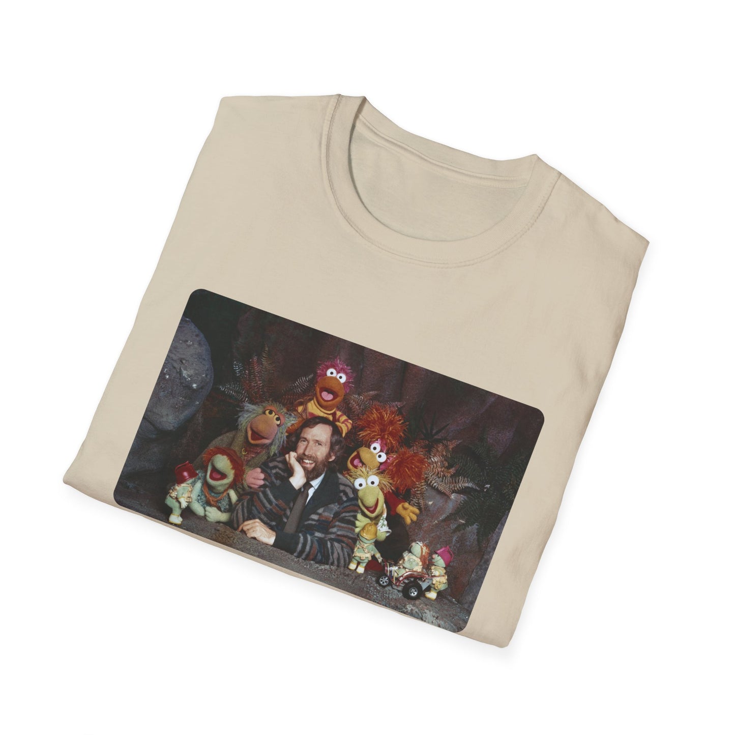 jim henson and the fraggles photo tshirt