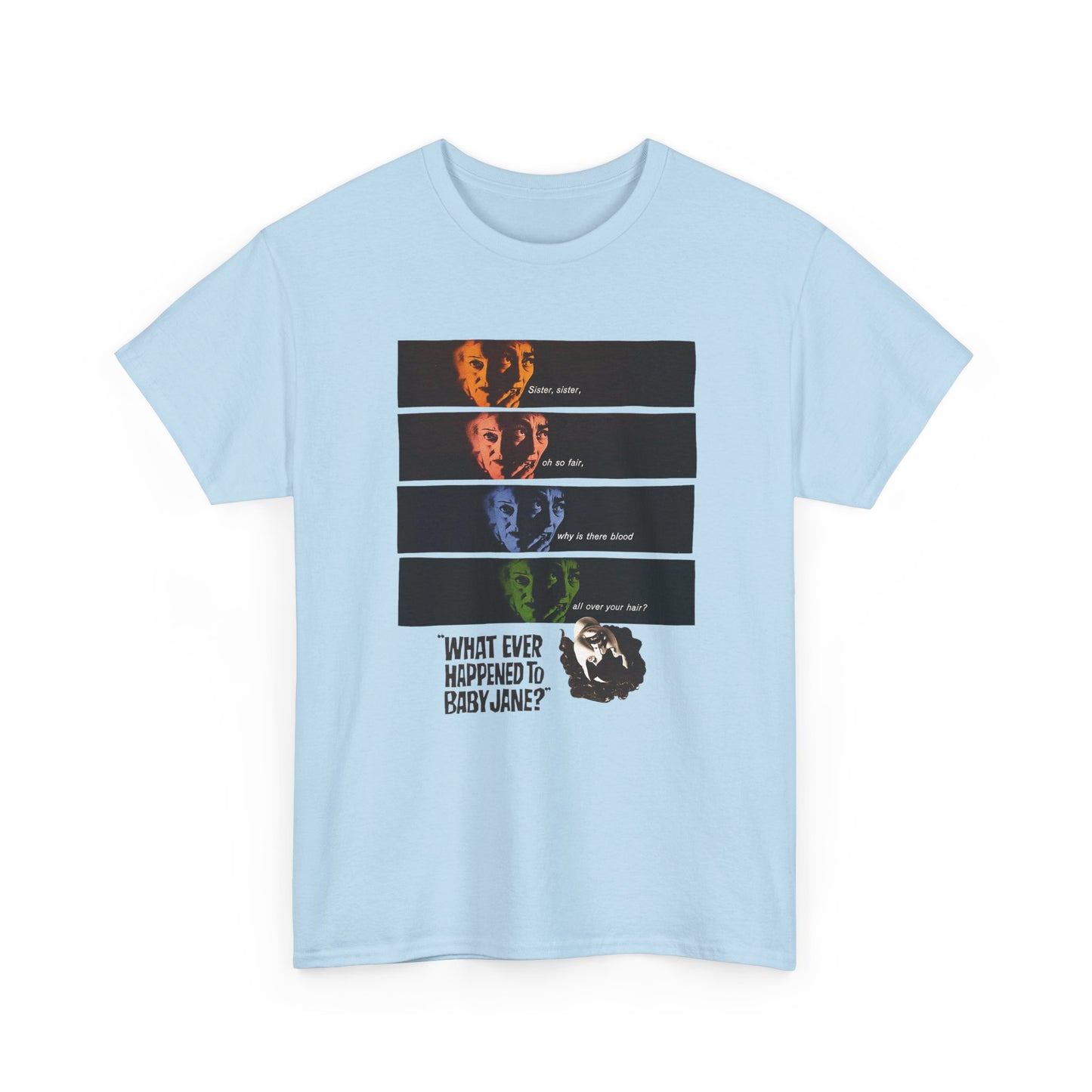 whatever happened to baby jane? movie poster tshirt