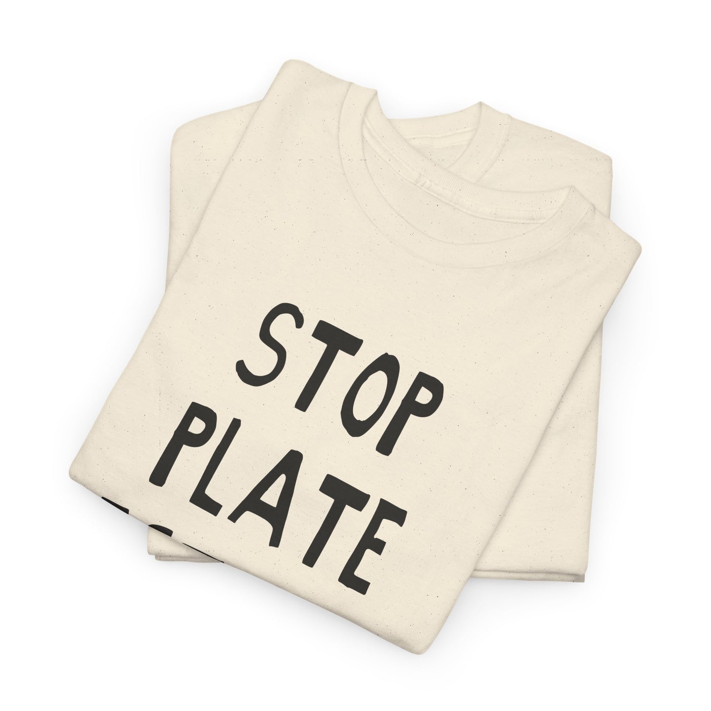 stop plate tectonics hand drawn font tshirt
