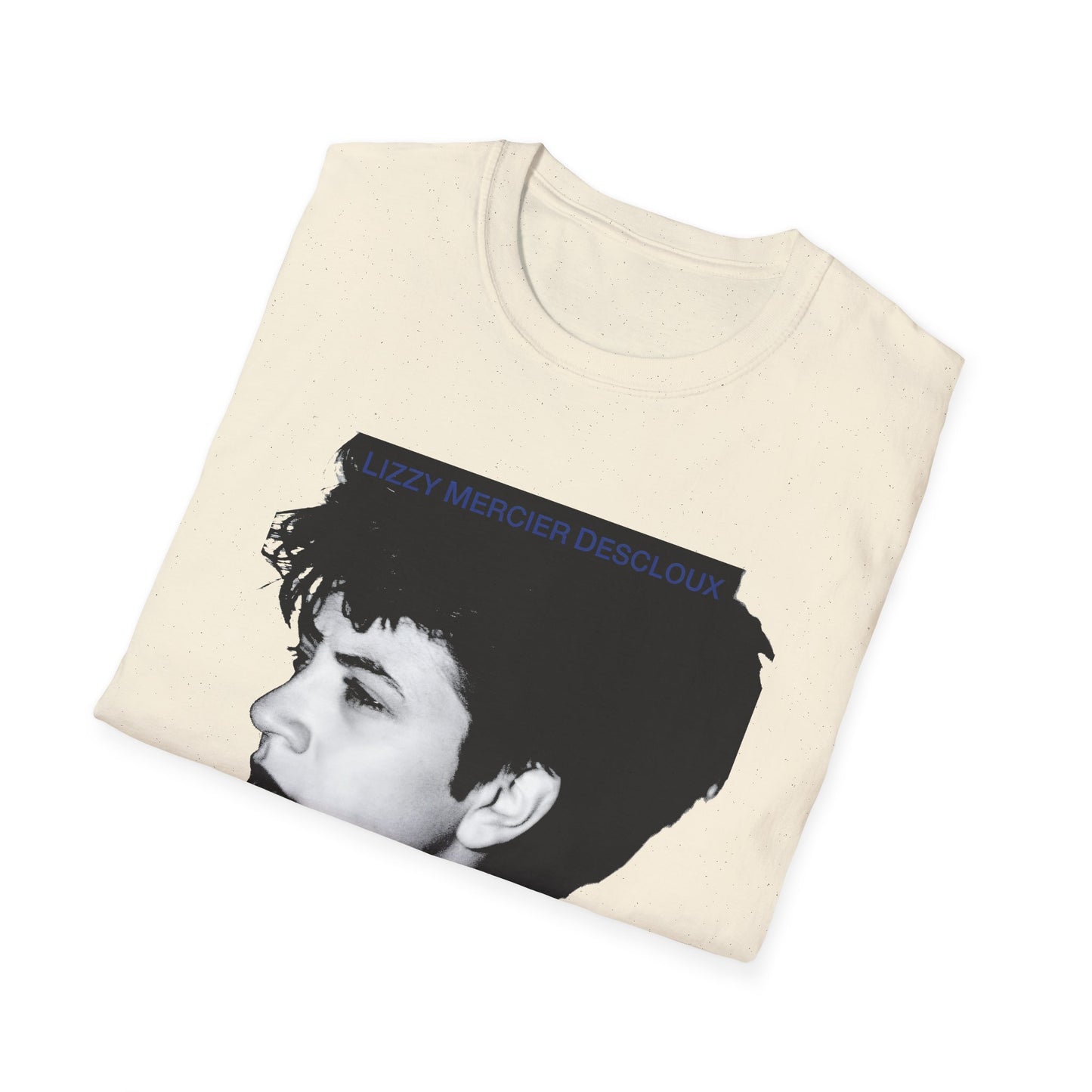 lizzy mercier descloux 1979 press color album cover tshirt