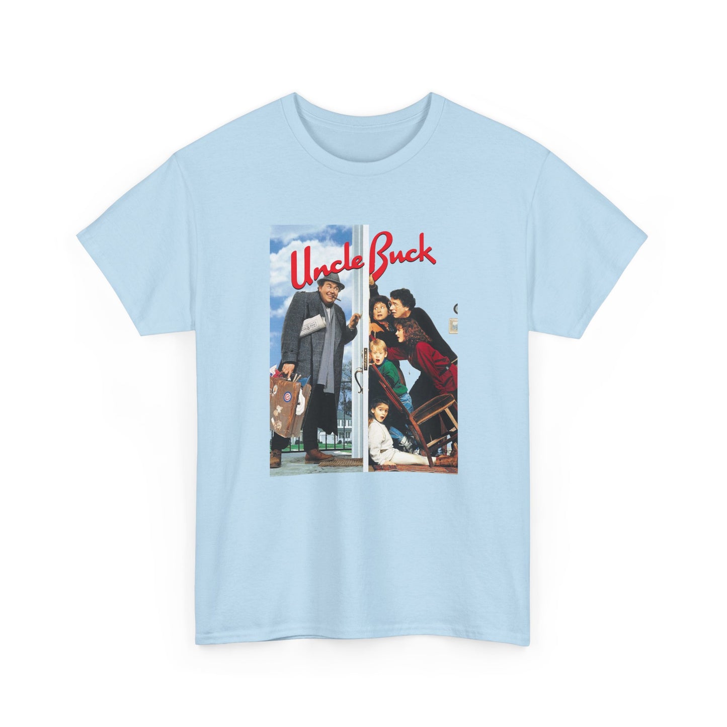 uncle buck 1989 movie poster tshirt