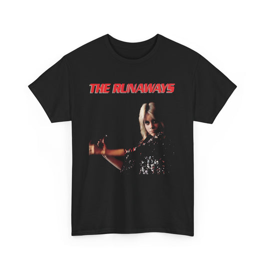 1976 the runaways self titled album cover slightly stretched tshirt