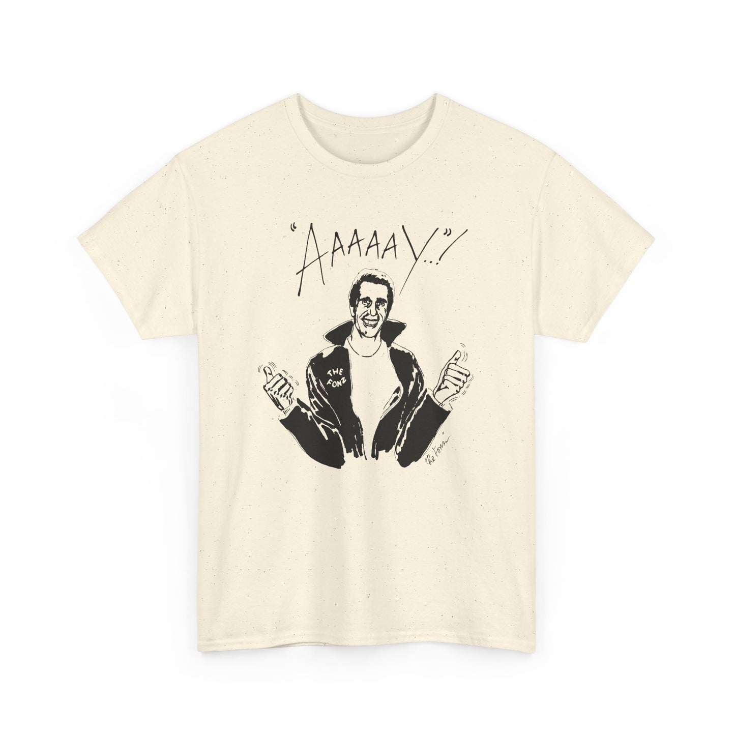 1976 jcpenny fonz tshirt reproduction tshirt