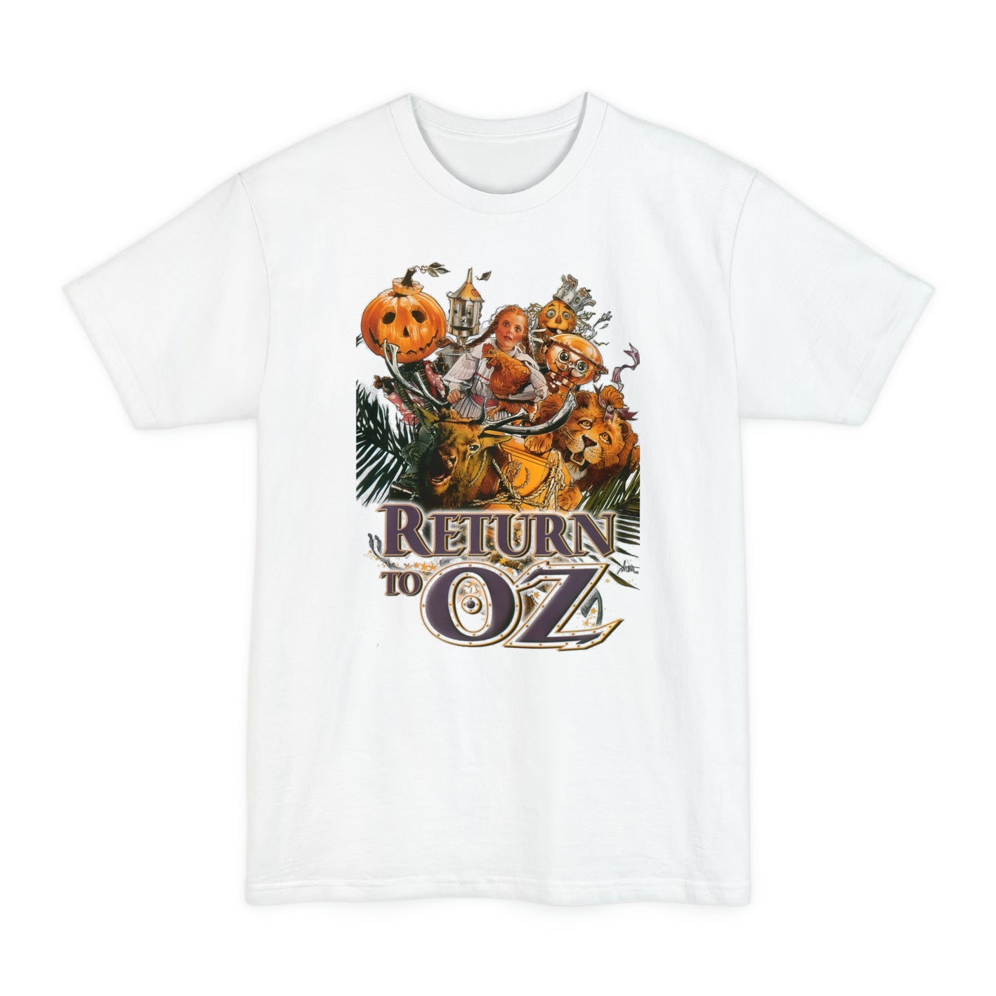 oversized return to oz unisex tall beefy tshirt