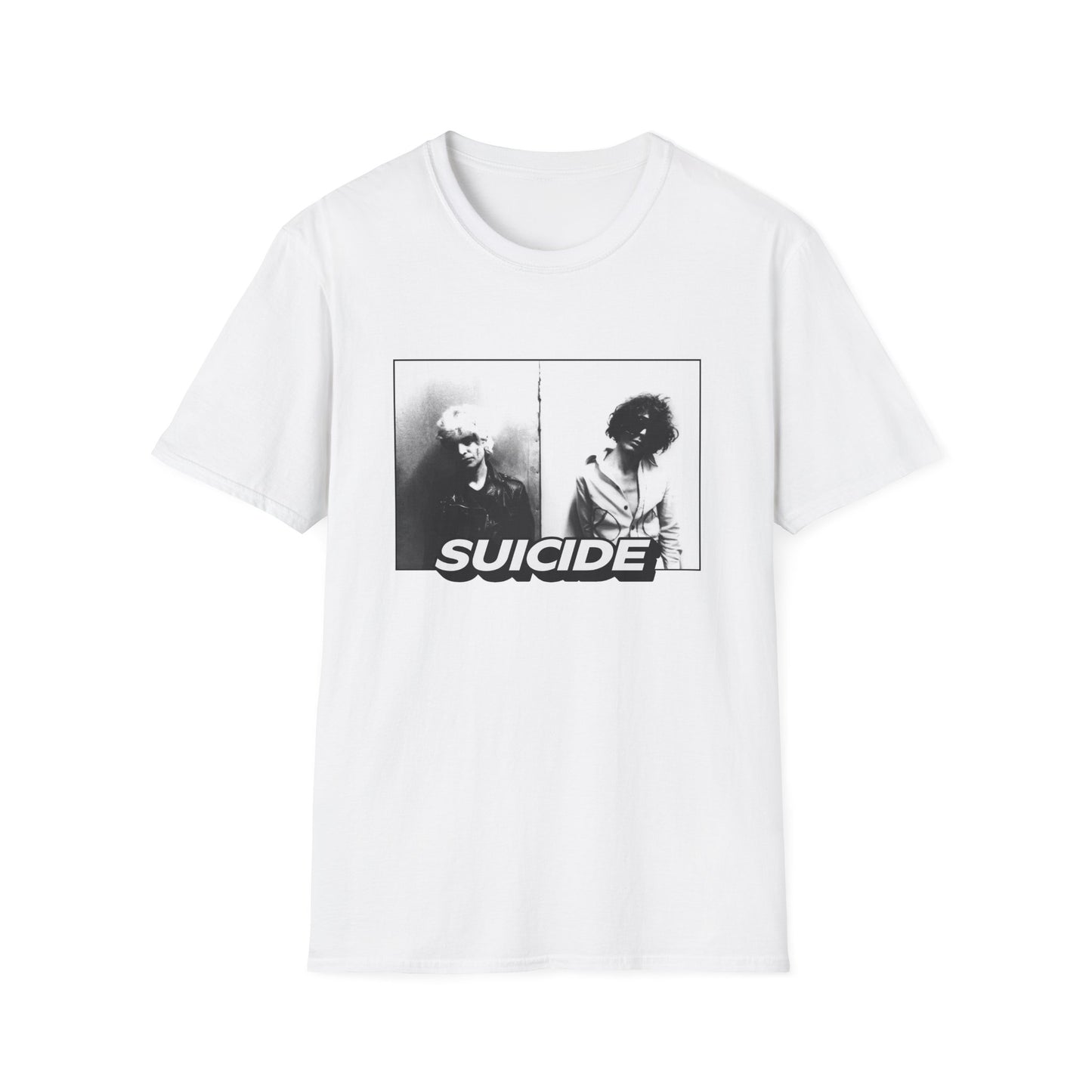 martin rev and alan vega suicide band 2 tshirt