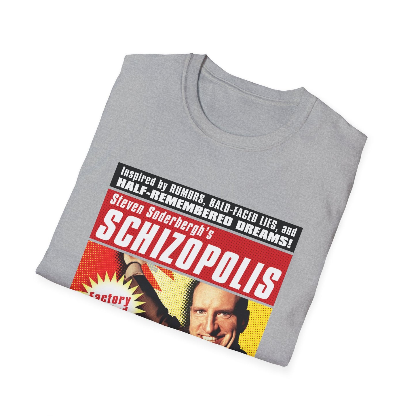 1996 steven soderbergh's schizopolis movie poster tshirt