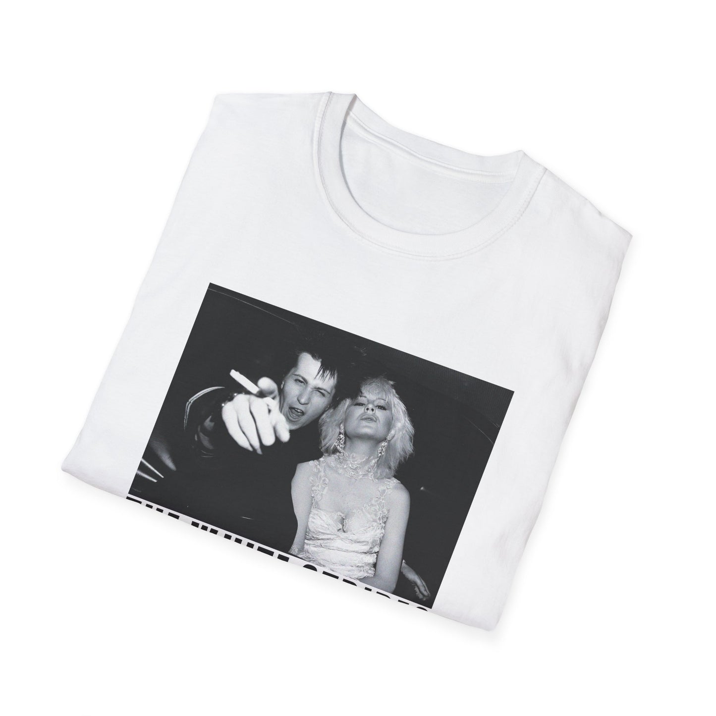 white stripes parody tshirt