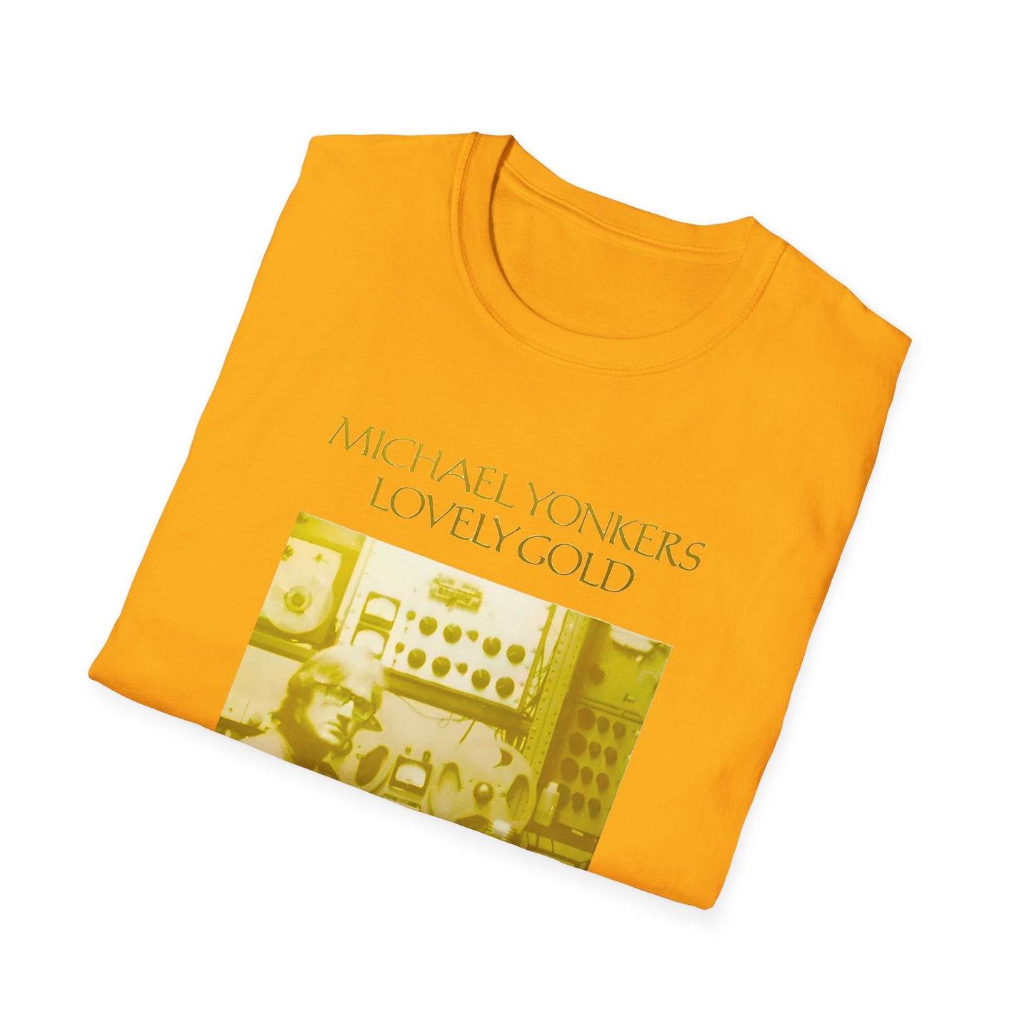 michael yonkers lovely gold album tshirt