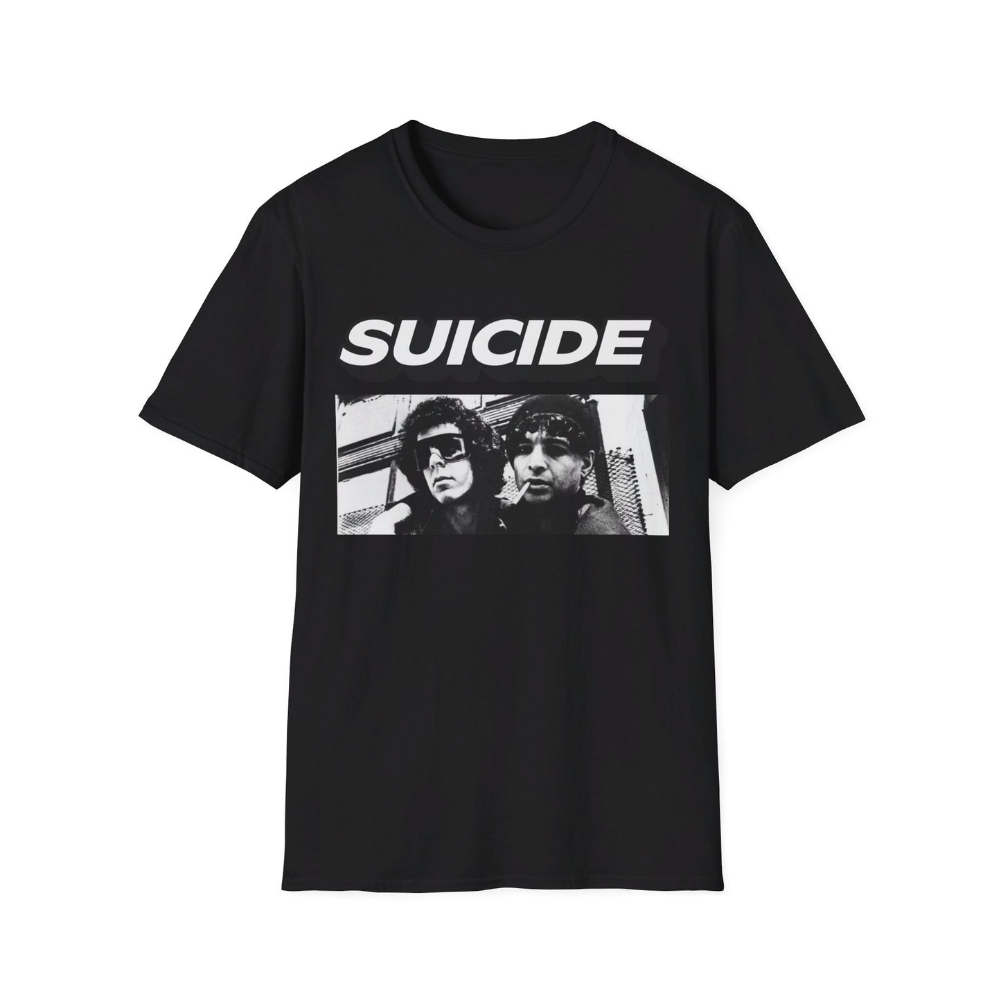 martin rev and alan vega suicide band 4 tshirt