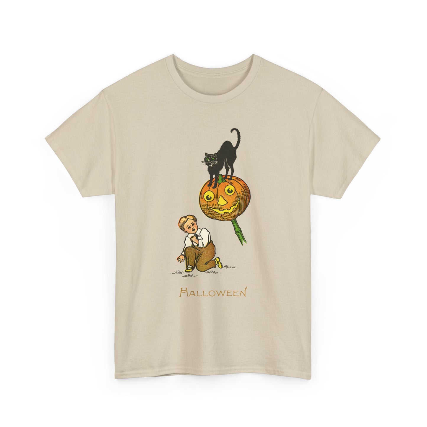 vintage halloween postcard reproduction tshirt