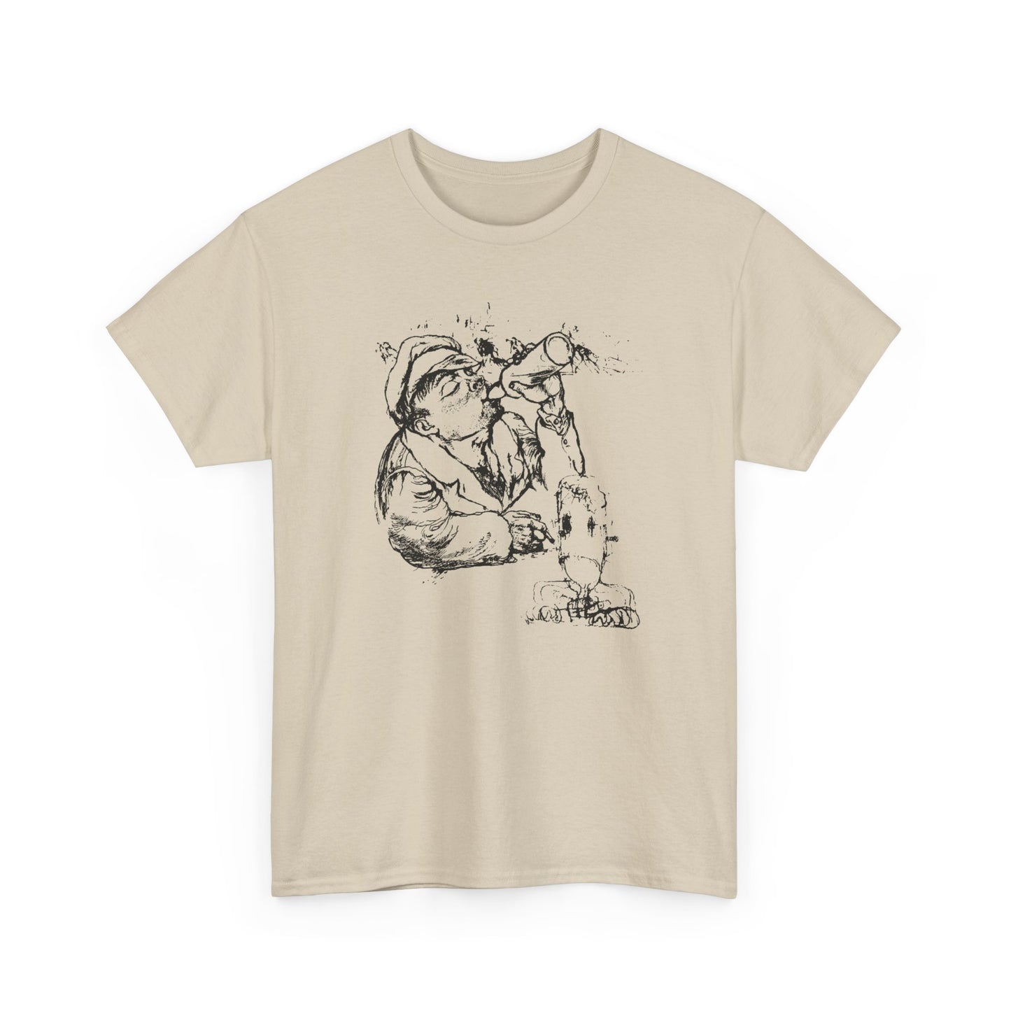 george grosz wodkadrinker and stickmen 1950 illustration tshirt