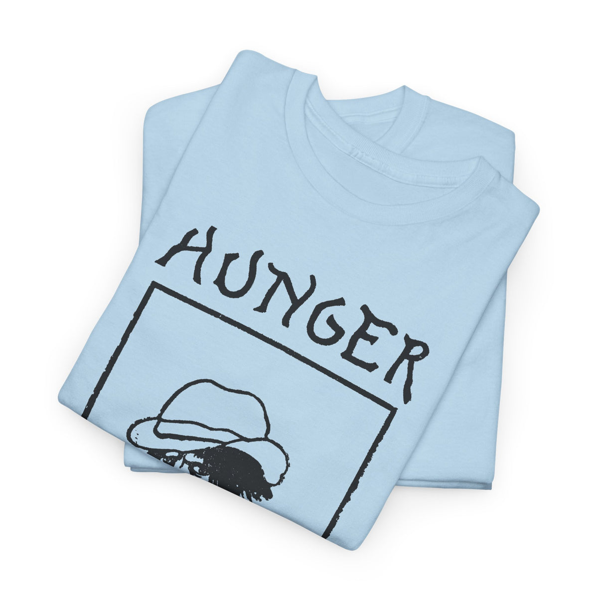 1890 hunger by knut hamsun book cover tshirt