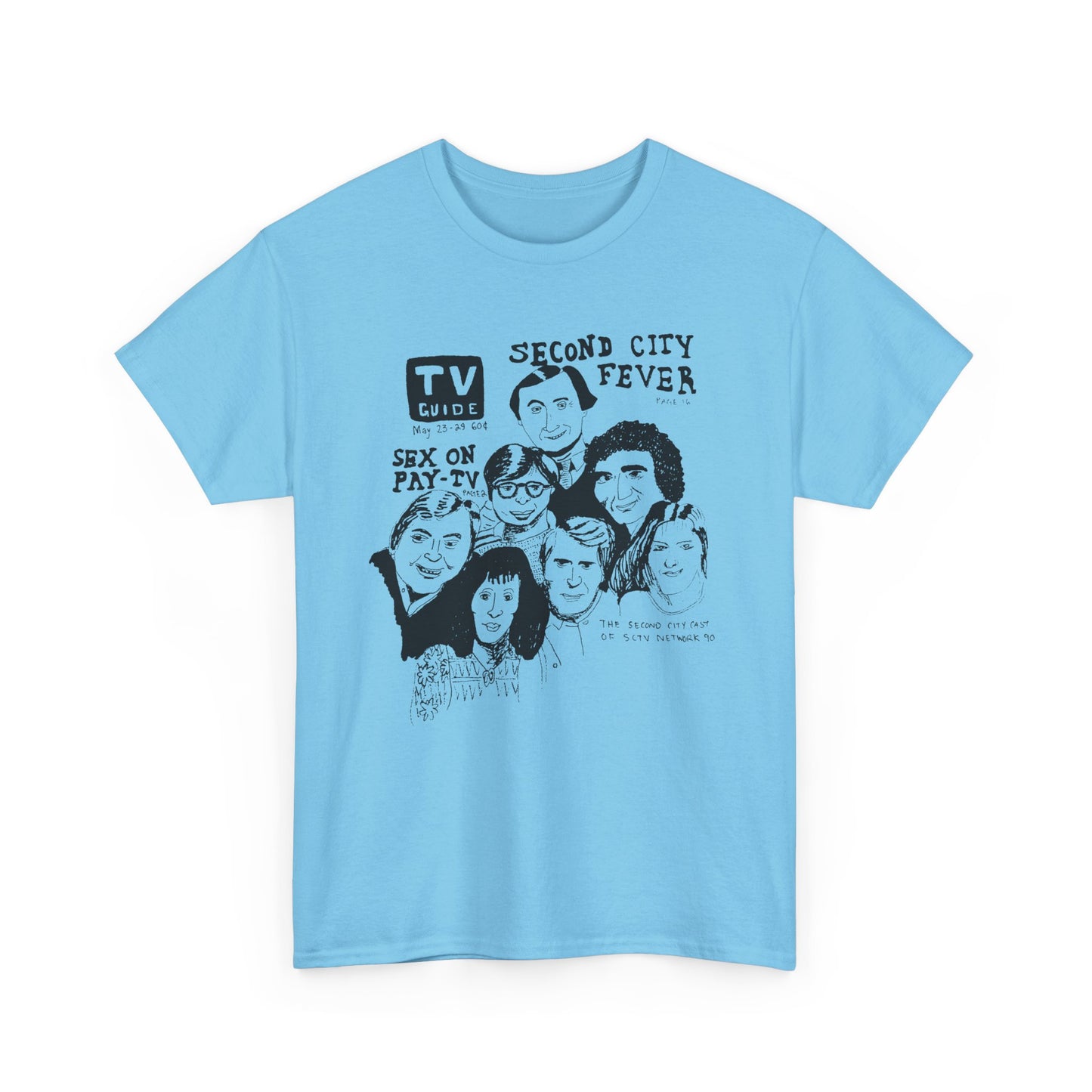sctv tv guide original sketch tshirt