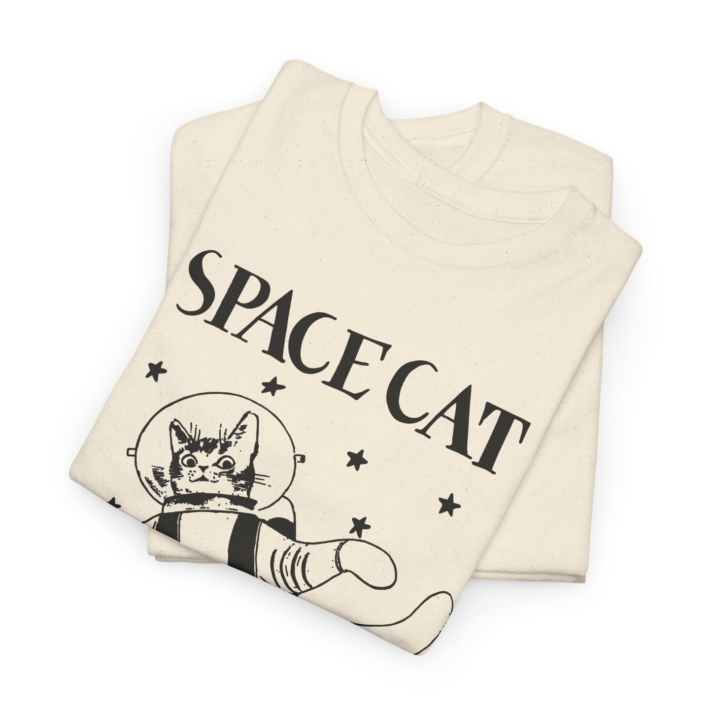 1952 space cat book cover reproduction edit tshirt