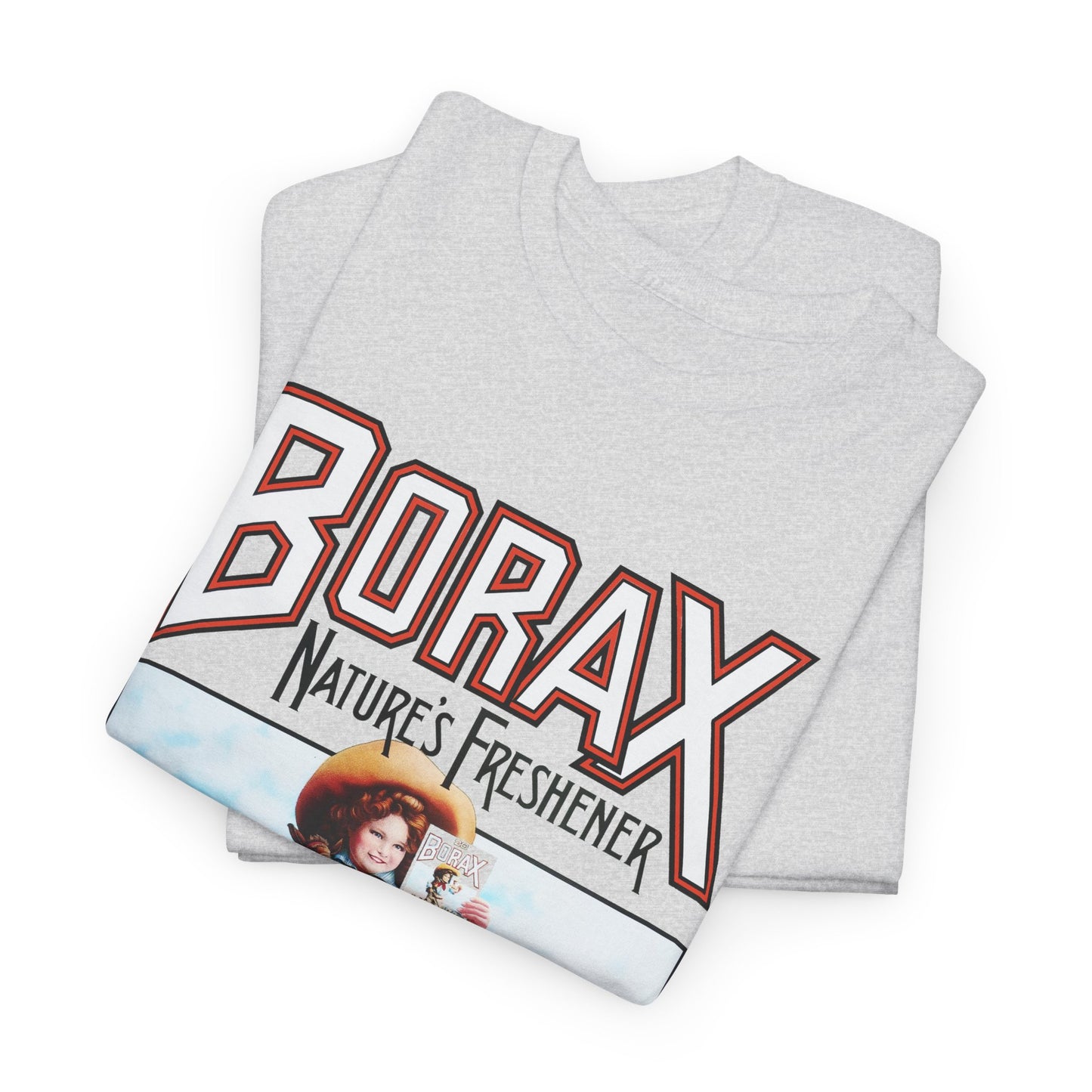 borax nature''s freshener 20 mule team detergent classic logo tshirt