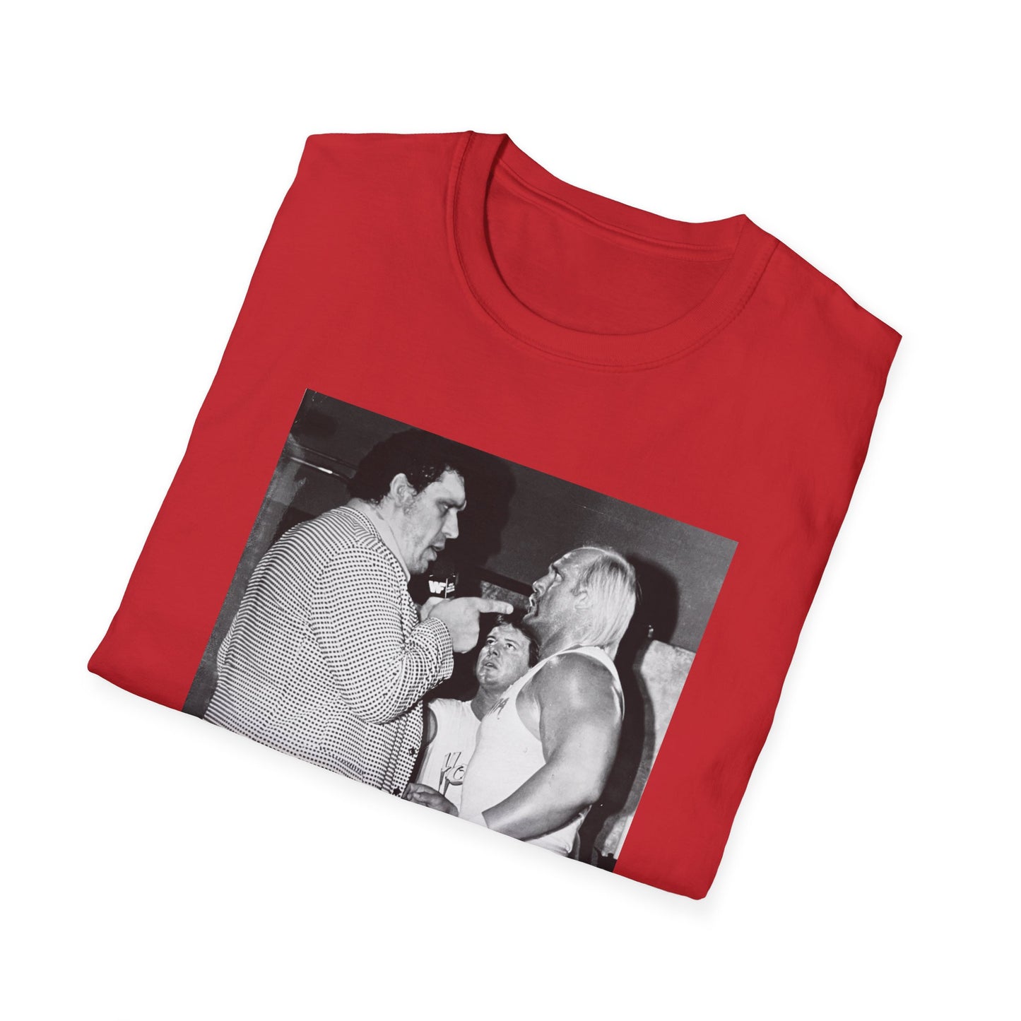 wrestlemania iii hulk v. andre the giant photo tshirt