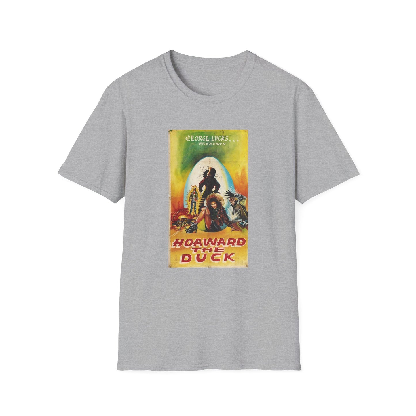 howard the duck ghanaian movie poster tshirt