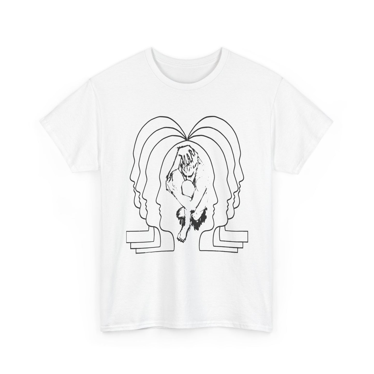 1977 illustration from new gay life magazine stretched graphic reproduction tshirt