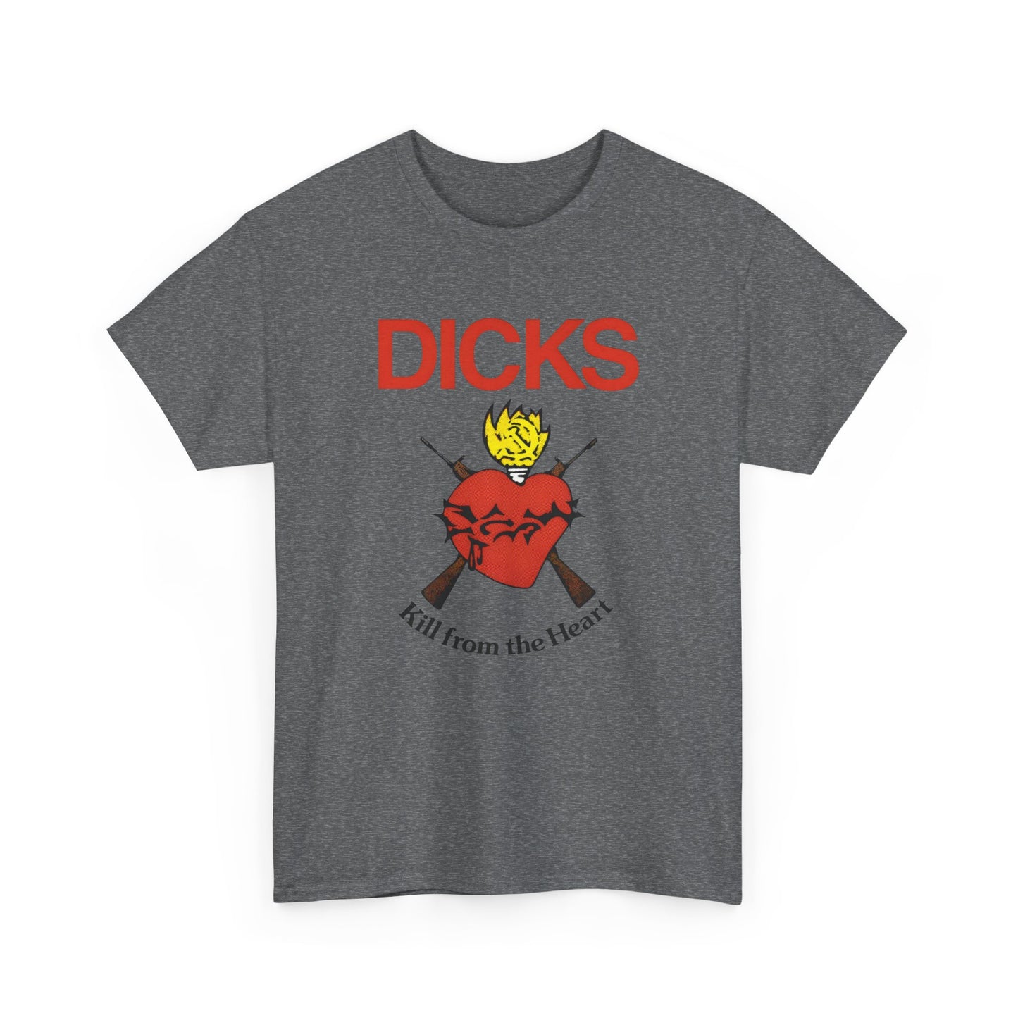 1983 kill from the heart by dicks album cover tshirt