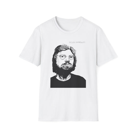 bruce cockburn original drawing tshirt