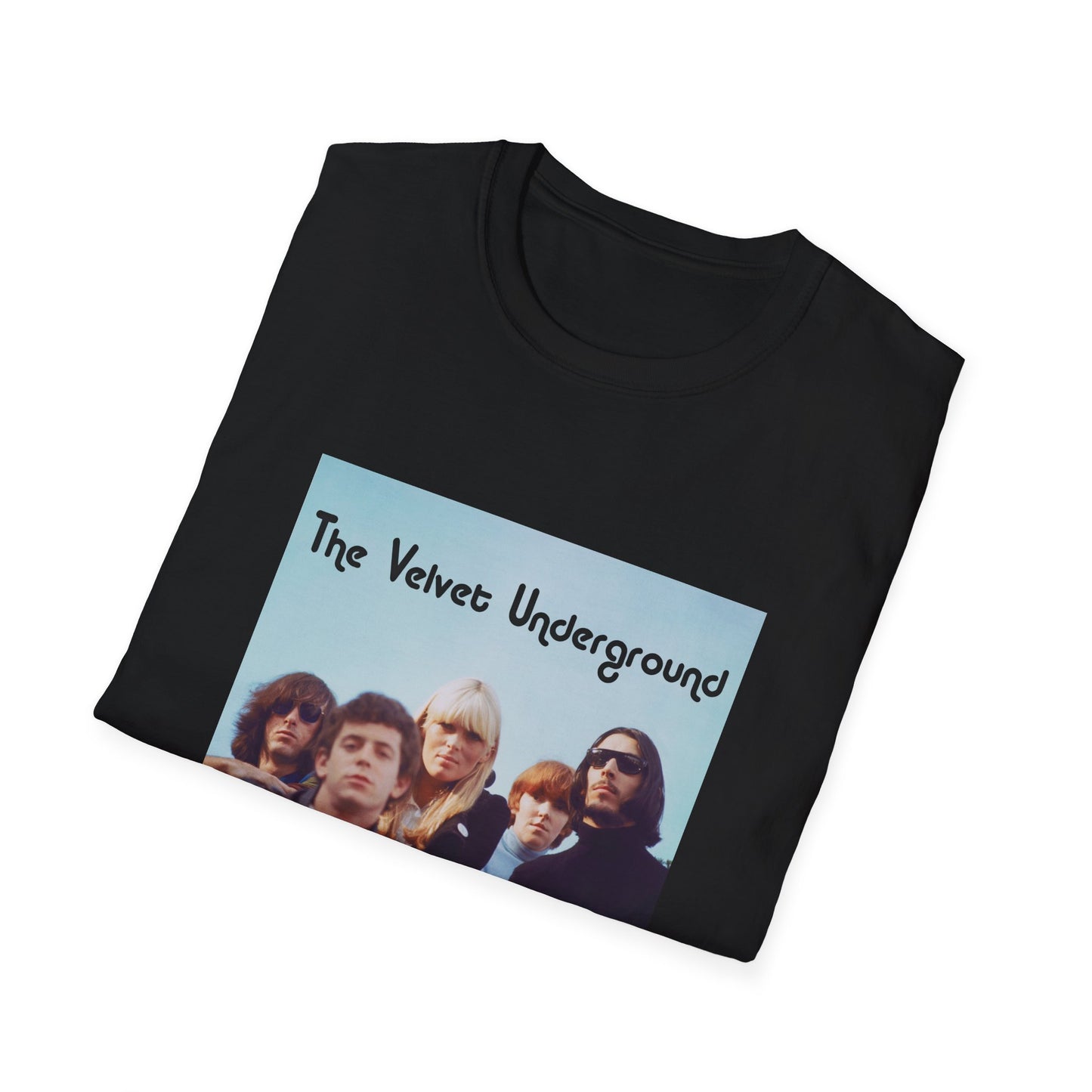 the velvet underground band photo in colour tshirt
