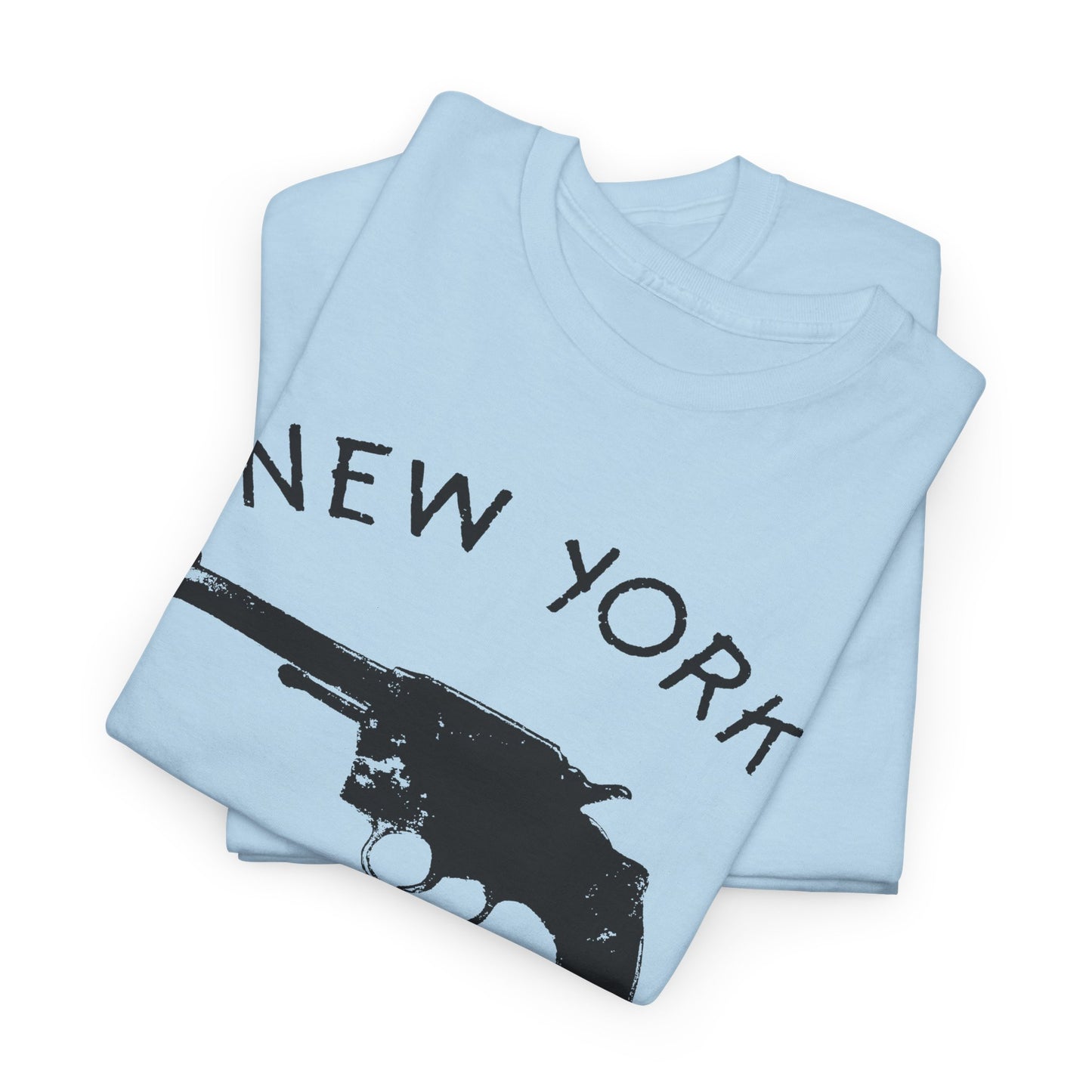 vintage 90s new york it ain't kansas with pistol reproduction tshirt