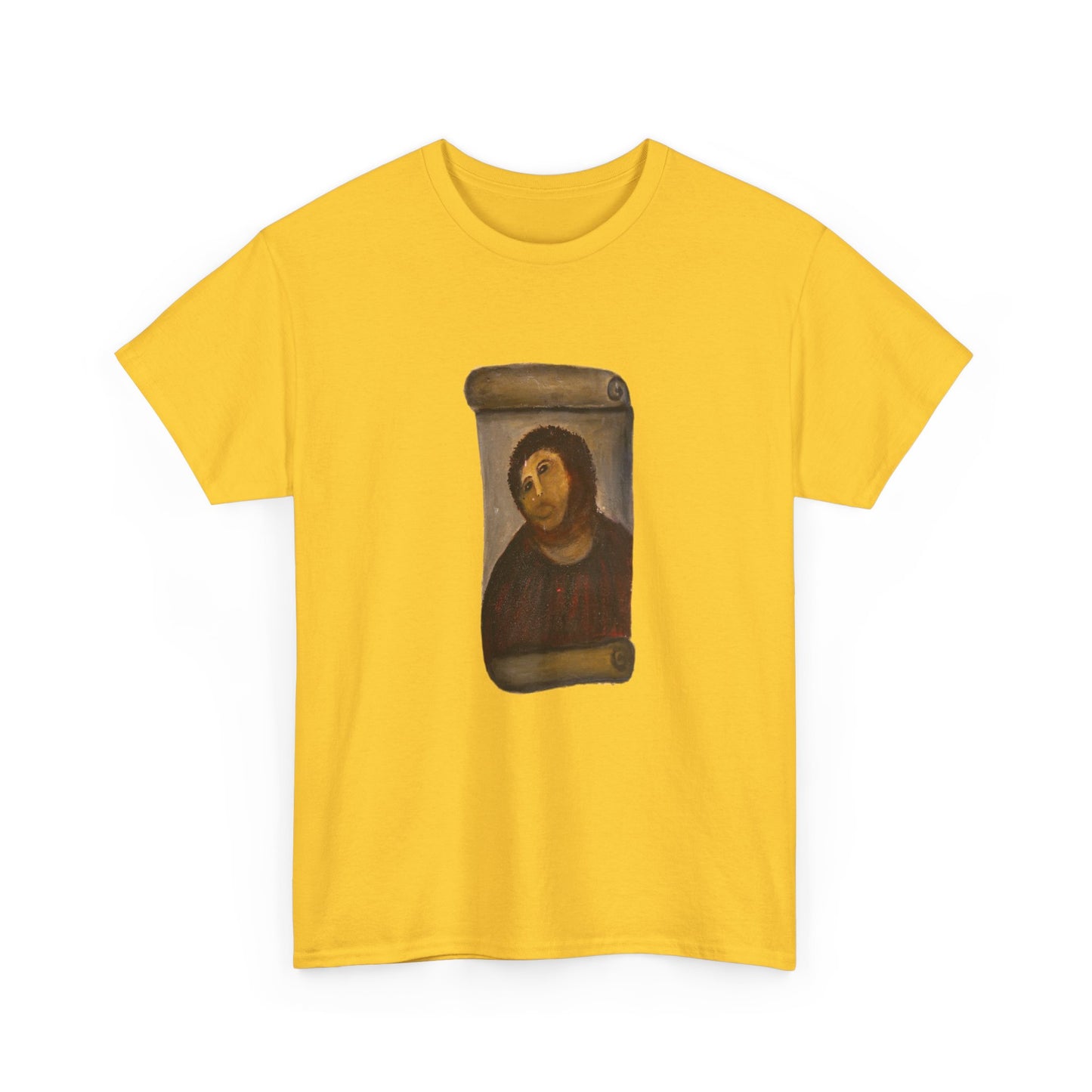 ecce homo botched restoration tshirt behold the monkey tshirt