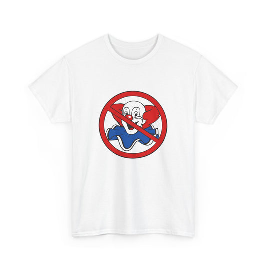 no bozos no letters tshirt